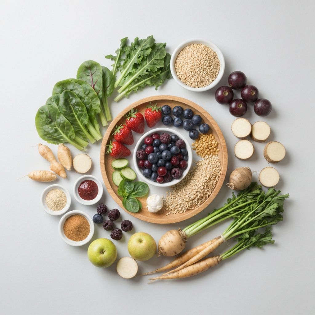 Alimentos de una dieta equilibrada